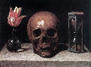 Philippe de Champaigne Still-Life with a Skull oil painting artist